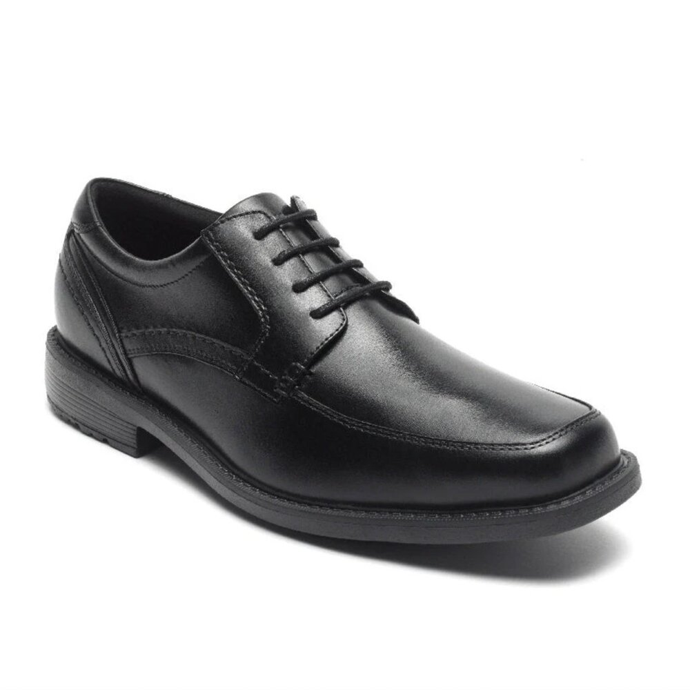 RockPort Mens Bk leather Oxford shoes, 11W -- Brand New